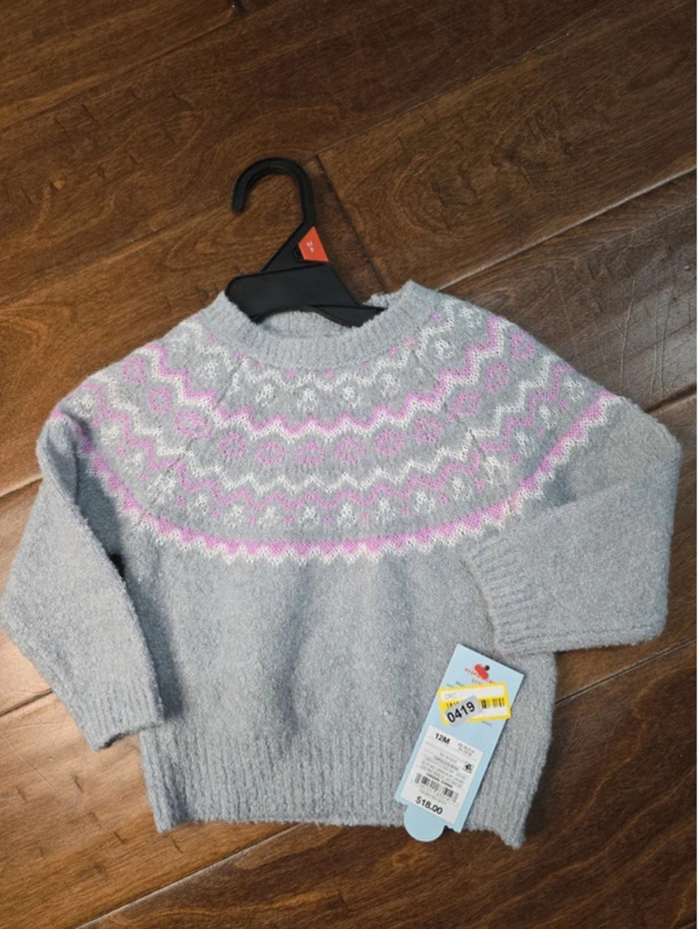 12m brand new sweater from target item 419G5